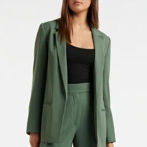 Green Vero Moda Blazer